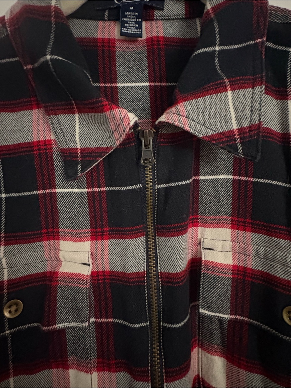 Plaid button down - Picture 4 of 6